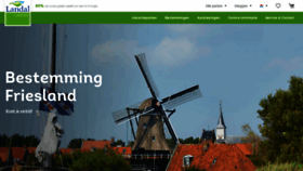 What Landal.nl website looked like in 2021 (2 years ago)