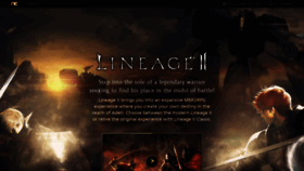 What Lineage2.com website looked like in 2021 (2 years ago)