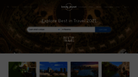 What Lonelyplanet.com website looked like in 2021 (2 years ago)