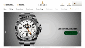What Lepage.fr website looked like in 2021 (2 years ago)
