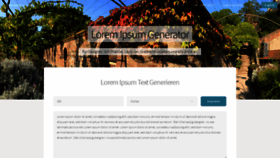 What Loremipsum.de website looked like in 2021 (2 years ago)