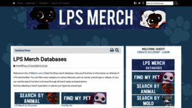 What Lpsmerch.com website looked like in 2021 (2 years ago)