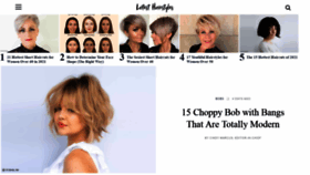 What Latest-hairstyles.com website looked like in 2021 (2 years ago)