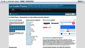 What Le-code-promo.fr website looked like in 2021 (2 years ago)