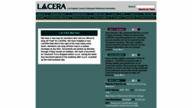 What Lacera.com website looked like in 2021 (2 years ago)