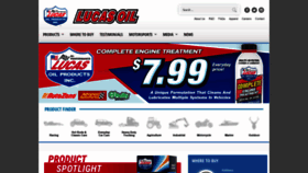 What Lucasoil.com website looked like in 2021 (2 years ago)