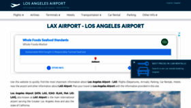 What Los-angeles-airport.com website looked like in 2021 (2 years ago)