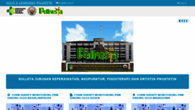 What Learningmu.poltekkes-solo.ac.id website looked like in 2021 (2 years ago)