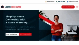 What Libertyhomeguard.com website looked like in 2021 (2 years ago)