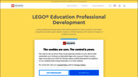 What Legoeducation.com website looked like in 2021 (2 years ago)
