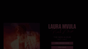 What Lauramvula.com website looked like in 2021 (2 years ago)