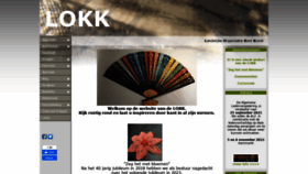 What Lokk.nl website looked like in 2021 (2 years ago)