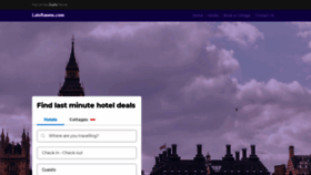 What Laterooms.com website looked like in 2021 (2 years ago)