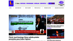 What Latina.pe website looked like in 2021 (2 years ago)
