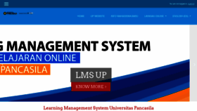 What Lms.univpancasila.ac.id website looked like in 2021 (2 years ago)