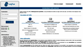 What Legtux.org website looked like in 2021 (4 years ago)