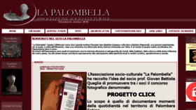 What Lapalombella.org website looked like in 2021 (2 years ago)
