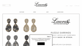What Laura8.com website looked like in 2021 (2 years ago)