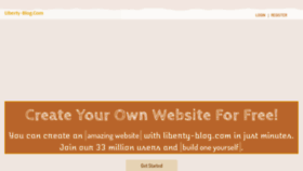 What Liberty-blog.com website looked like in 2021 (2 years ago)