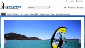 What Lonasport.com website looked like in 2021 (2 years ago)