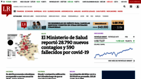 What Larepublica.co website looked like in 2021 (2 years ago)