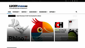 What Luckystudio4u.com website looked like in 2021 (2 years ago)