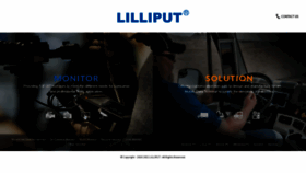 What Lilliput.com website looked like in 2021 (2 years ago)