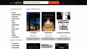 What Lelibros.online website looked like in 2021 (2 years ago)