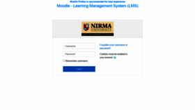 What Lms.nirmauni.ac.in website looked like in 2021 (2 years ago)