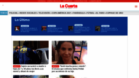 What Lacuarta.cl website looked like in 2021 (2 years ago)