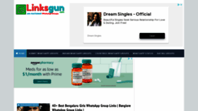 What Linksgun.com website looked like in 2021 (2 years ago)
