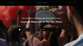 What Lucidcam.com website looked like in 2021 (2 years ago)