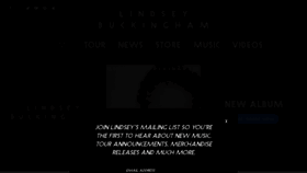 What Lindseybuckingham.com website looked like in 2021 (2 years ago)