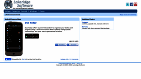What Lakeridgesoftware.com website looked like in 2021 (2 years ago)