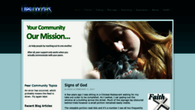 What Lifesupporters.com website looked like in 2021 (2 years ago)