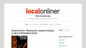 What Localonliner.com website looked like in 2021 (2 years ago)