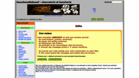 What Lecochonetleboeuf.fr website looked like in 2021 (2 years ago)