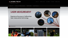 What Lasertech.com website looked like in 2021 (2 years ago)