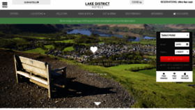 What Lakedistricthotels.net website looked like in 2021 (2 years ago)