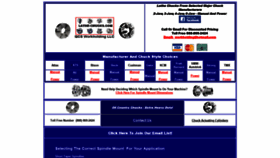 What Lathe-chucks.com website looked like in 2021 (2 years ago)