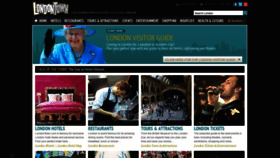 What Londontown.com website looked like in 2021 (2 years ago)