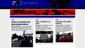What Lahaine.org website looked like in 2021 (2 years ago)