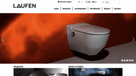 What Laufen.ch website looked like in 2021 (2 years ago)