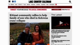 What Lakecountrycalendar.com website looked like in 2021 (2 years ago)