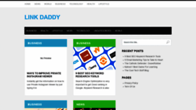 What Linkdaddy.org website looked like in 2021 (2 years ago)
