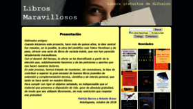 What Librosmaravillosos.com website looked like in 2021 (2 years ago)