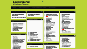 What Linkswijzer.nl website looked like in 2021 (2 years ago)