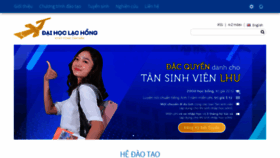 What Lhu.edu.vn website looked like in 2021 (2 years ago)