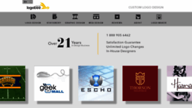 What Logobee.com website looked like in 2021 (2 years ago)