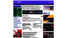 What Lightingandsoundamerica.com website looked like in 2021 (2 years ago)
